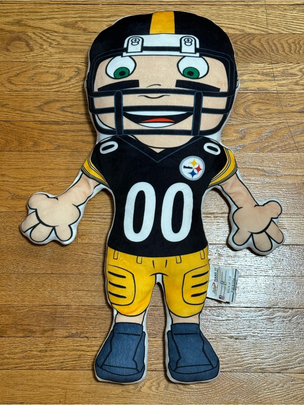RARE 2017 Northwest Co. NFL Pittsburg Steelers Body Pillow